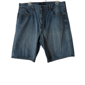Tommy Hilfiger Men's Blue Jean Shorts Classic Denim Size 36W
